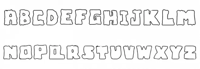 Bubble Frum Demo फ़ॉन्ट लोअरकेस