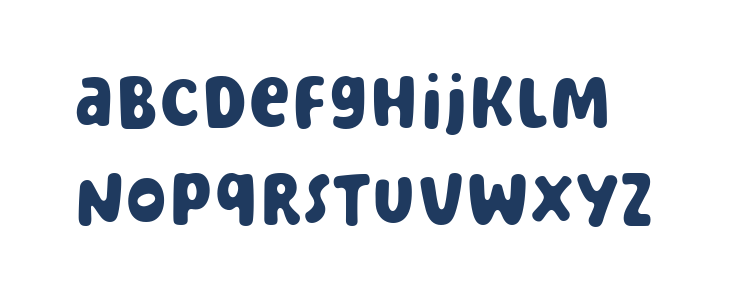 Bubble Garden Lowercase