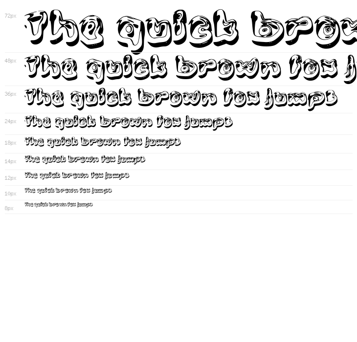 Bubble Gold Waterfall