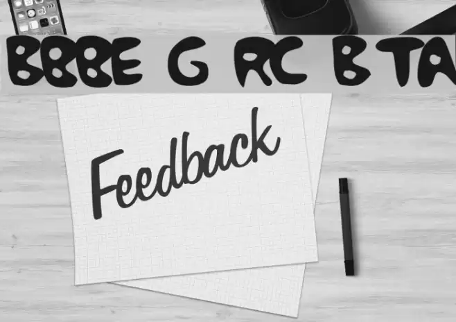 Bubble Gum Rock BTrial خط examples
