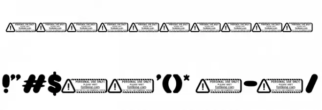 Bubble Gum Font OTHER CHARS