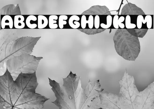 Bubble Gum Font examples