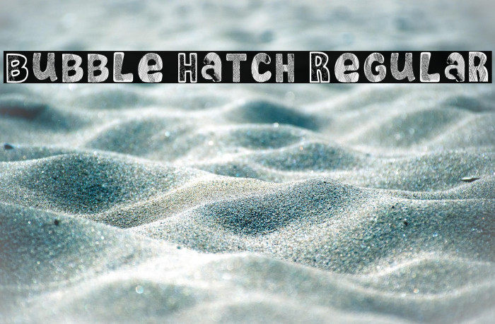 Bubble Hatch Regular Example 2