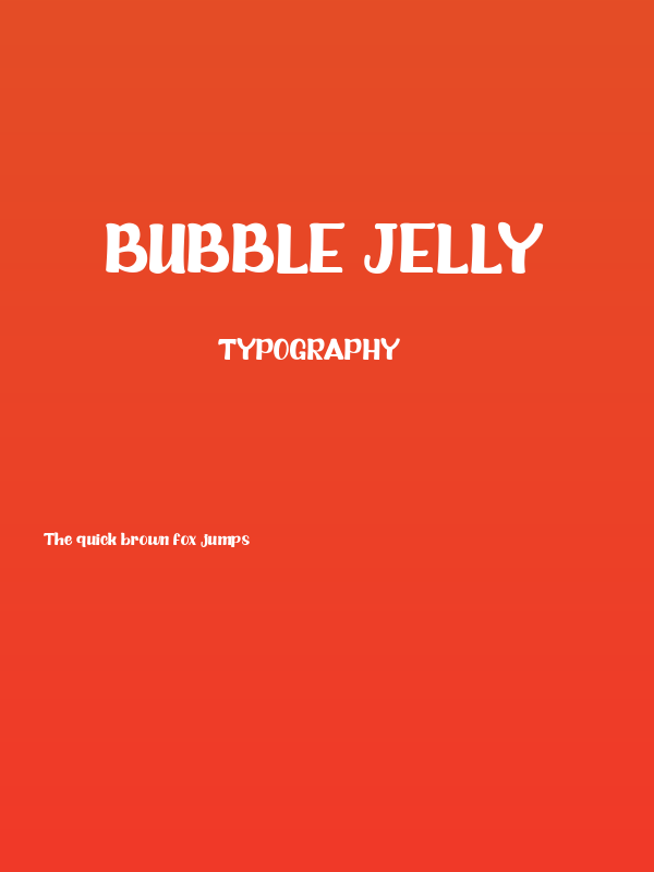 Bubble Jelly Poster