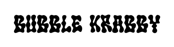 Bubble Krabby  免费字体下载