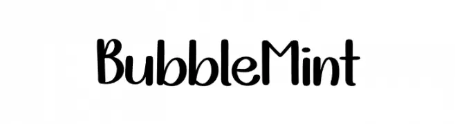 Bubble Mint  تنزيل الخطوط