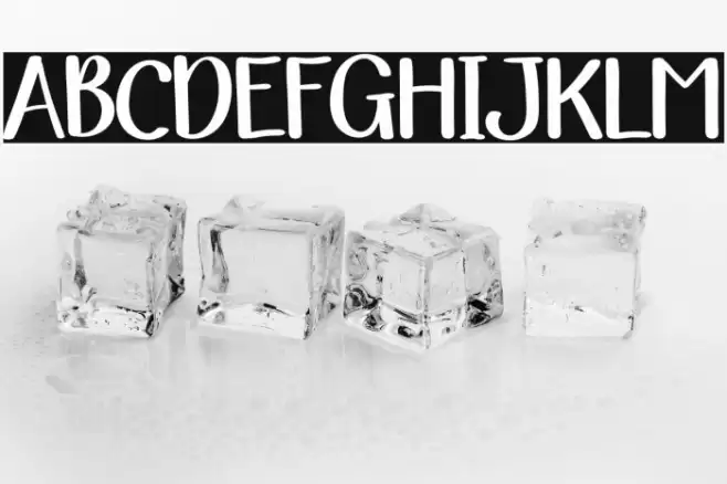 Bubble Mint Font examples