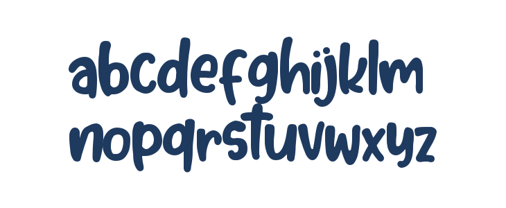 Bubble Mint Lowercase