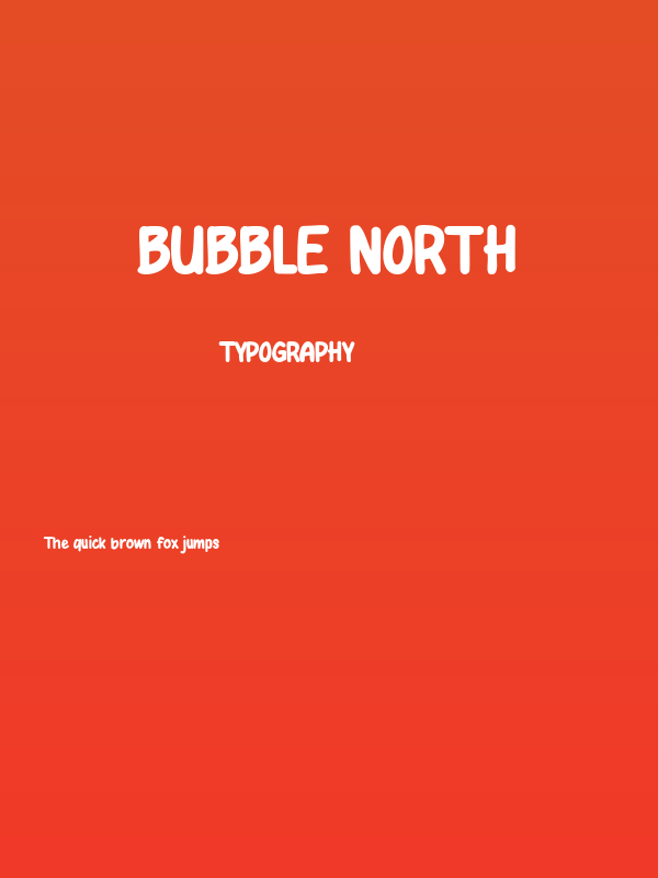 Bubble North Poster