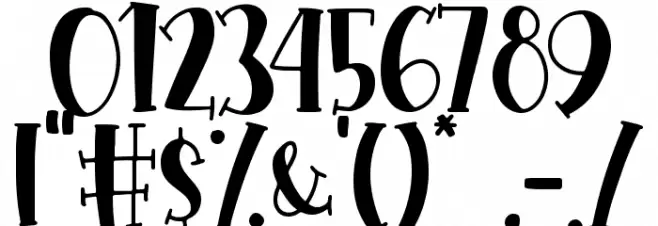 Bubble Pink Font OTHER CHARS