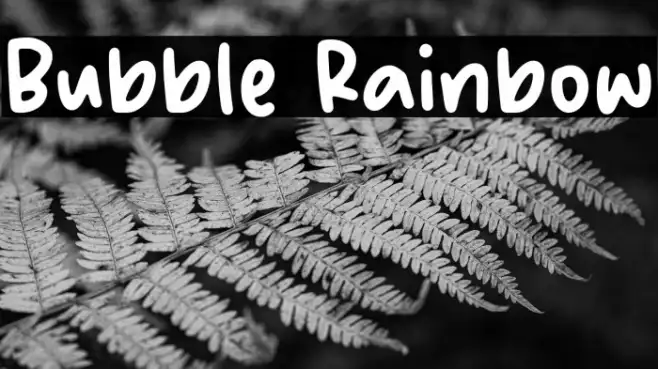 Bubble Rainbow Example 2