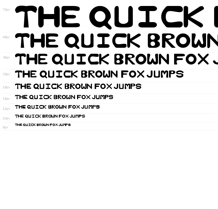 Bubble Regular Waterfall