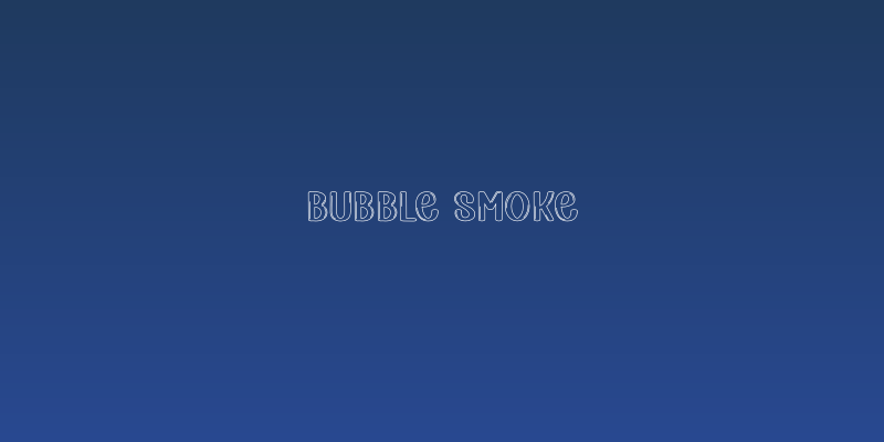 Bubble Smoke Social Header