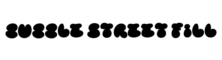 Bubble Street Fill  Free Fonts Download
