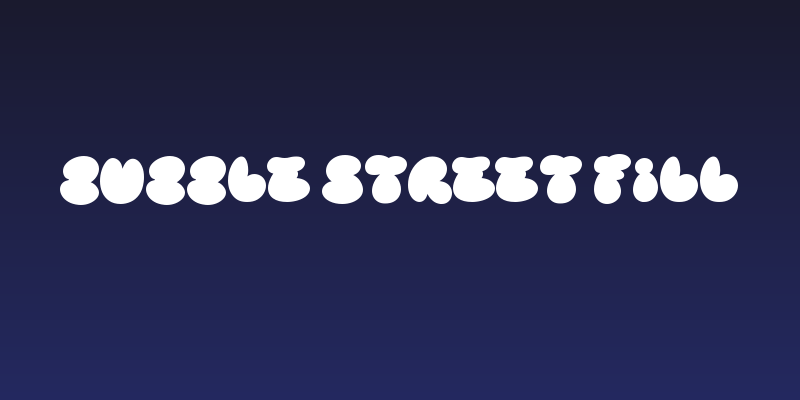 Bubble Street Fill Social Header
