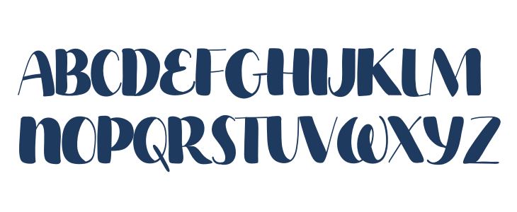 Bubble West Uppercase