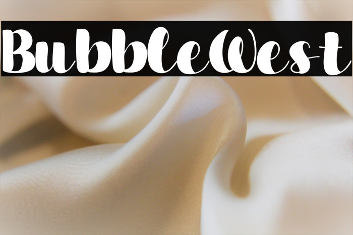 Bubble West Example 1