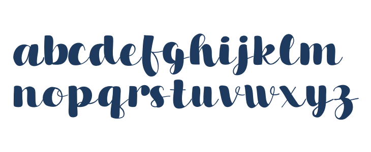 Bubble West Lowercase