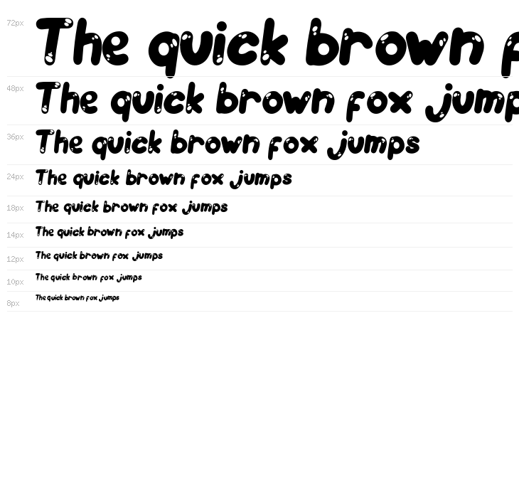 Bubble World Waterfall