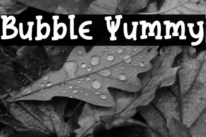 Bubble Yummy Fuentes examples