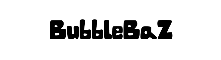 BubbleBaZ  les polices de caractères gratuit tlcharger