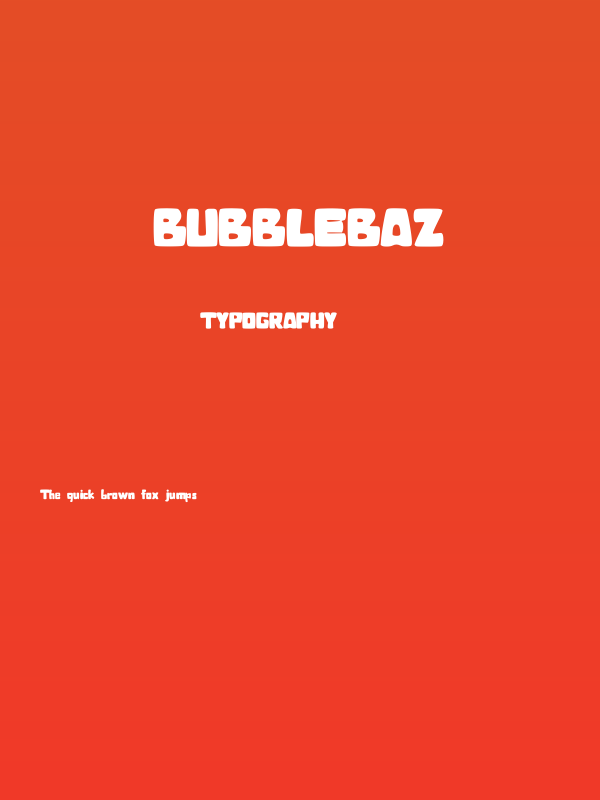 BubbleBaZ Poster