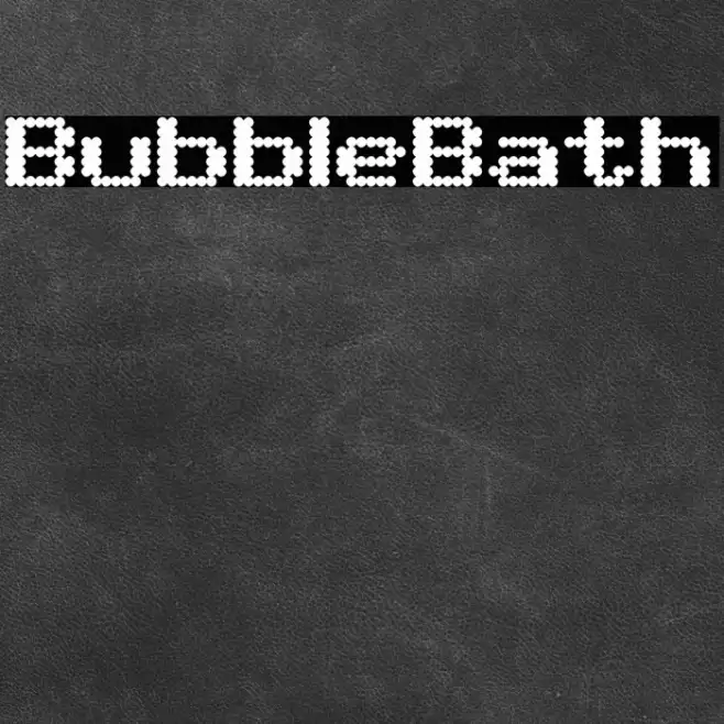 BubbleBath Font examples