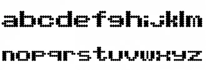 BubbleBath Font LOWERCASE