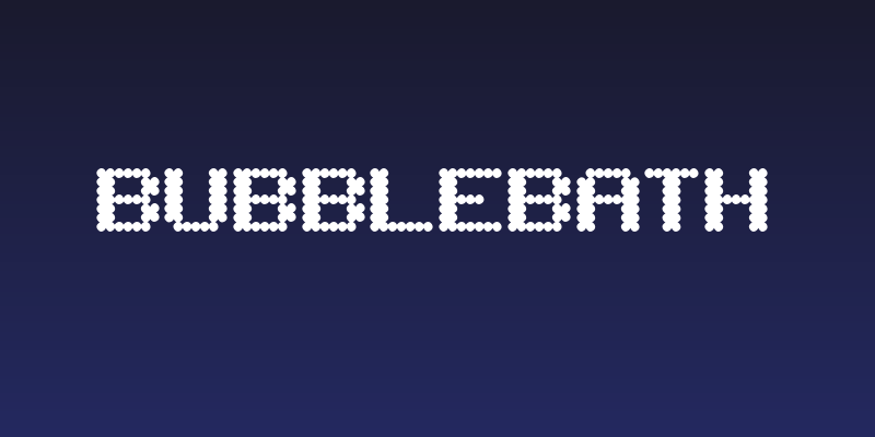 BubbleBath Social Header
