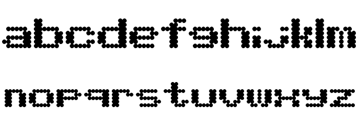 BubbleBath Font LOWERCASE