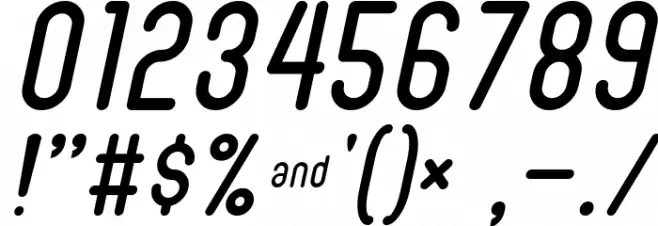 BubbleBoy2 Font OTHER CHARS