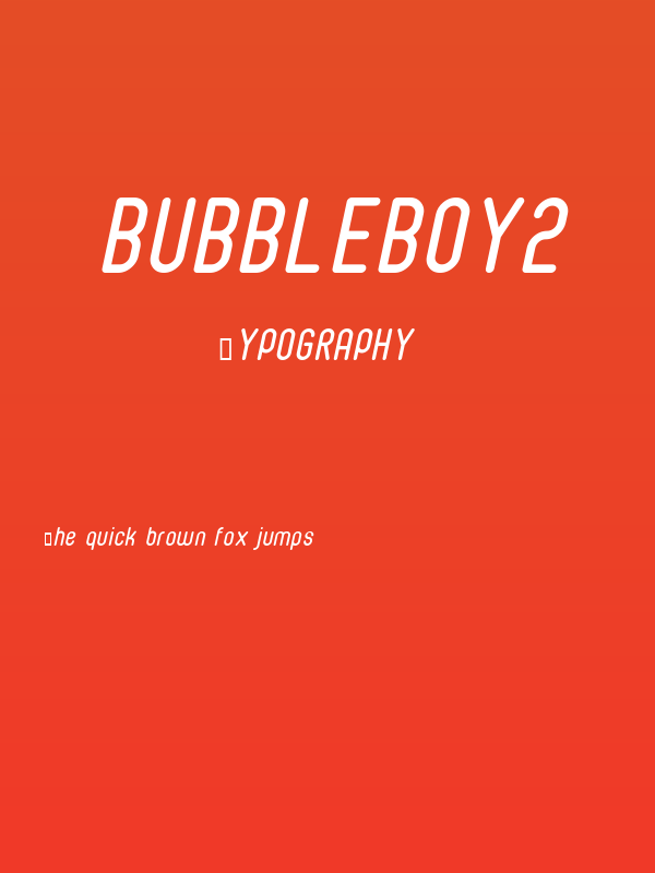 BubbleBoy2 Poster