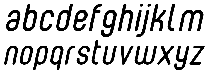 BubbleBoy2 Font LOWERCASE