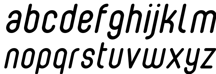 BubbleBoy2 Font LOWERCASE