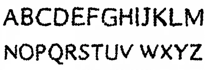 BubbleDub Medium Schriftart Groß
