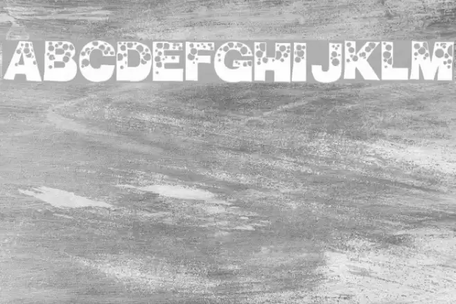 BubbleMan Font examples