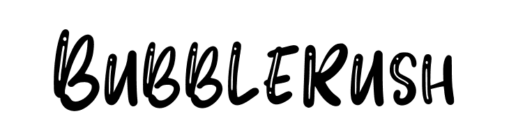 BubbleRush  Descarca Fonturi Gratis