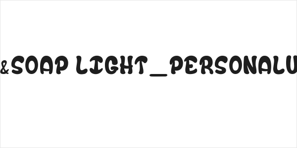 Bubble&Soap light_PersonalUseOnly Logo