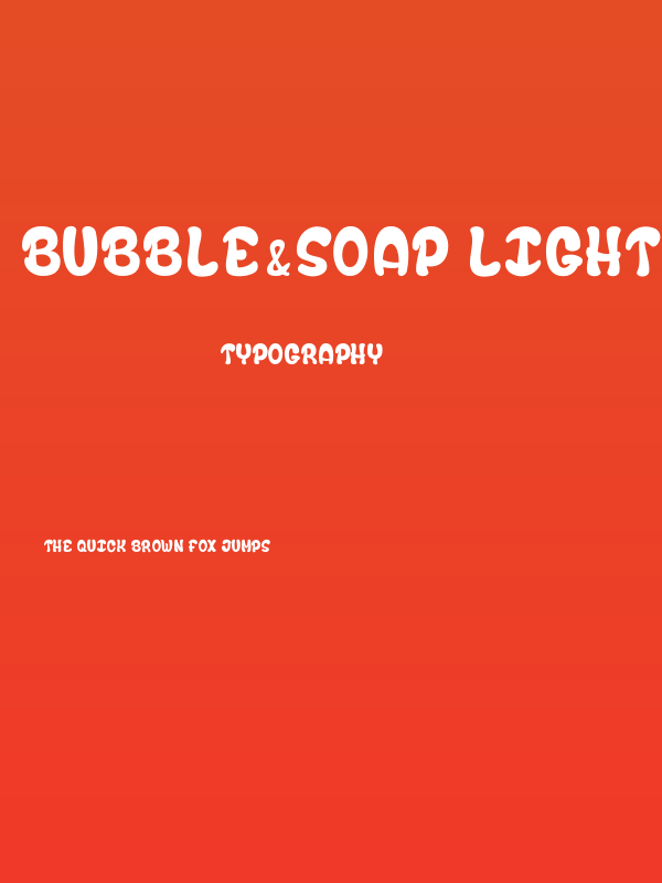 Bubble&Soap light_PersonalUseOnly Poster