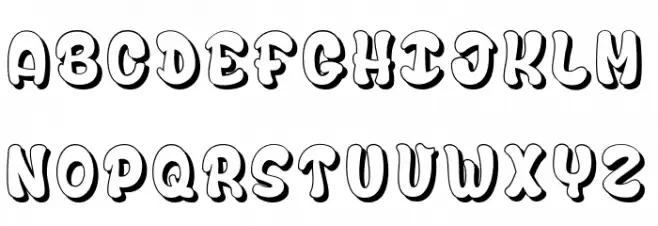 Bubble&Soap_PersonalUseOnly फ़ॉन्ट लोअरकेस