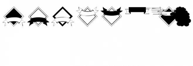 BubbleToBird Font OTHER CHARS