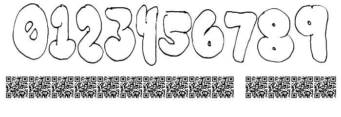 BubbleYums Font OTHER CHARS