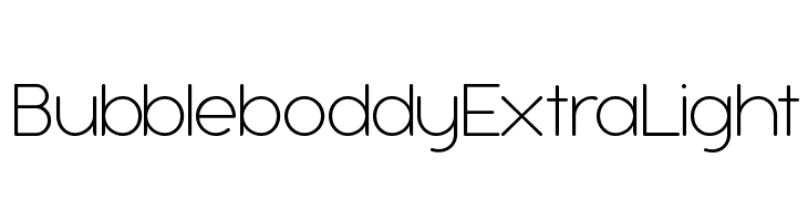 Bubbleboddy ExtraLight  لخطوط تنزيل