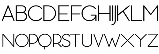 Bubbleboddy ExtraLight Schriftart Groß
