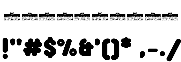 Bubbleboddy Neue Trial ExtraBold Polices AUTRES CHARS