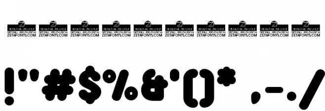 Bubbleboddy Neue Trial ExtraBold Polices AUTRES CHARS