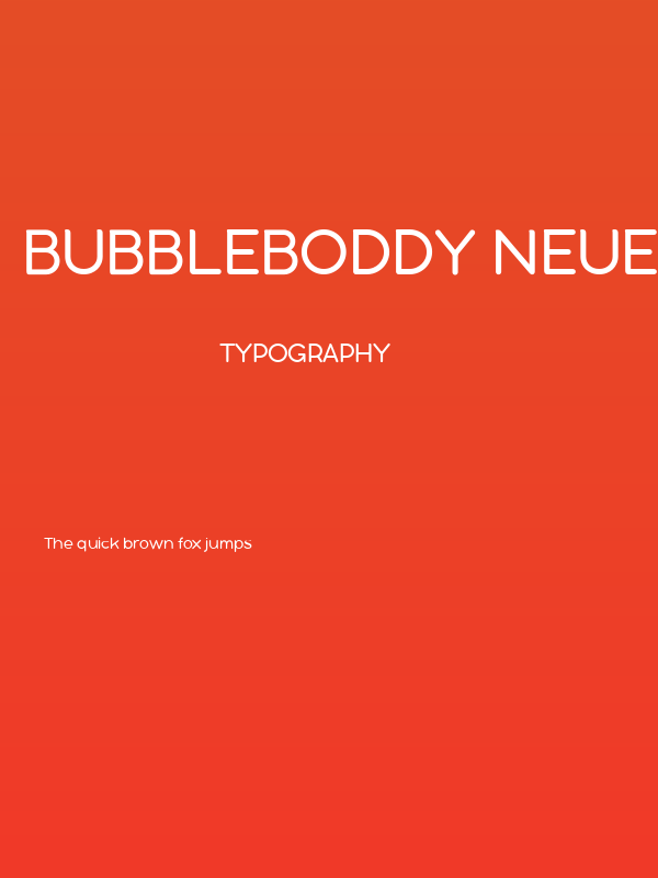 Bubbleboddy Neue Trial Light Poster