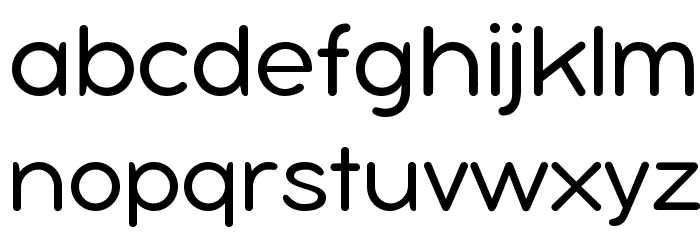 Bubbleboddy Neue Trial Light Font LOWERCASE