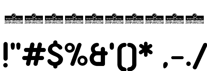 Bubbleboddy Neue Trial Regular Font OTHER CHARS