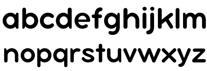 Bubbleboddy Neue Trial Regular Font LOWERCASE
